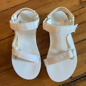 Teva Bright White Original Universal Sandals